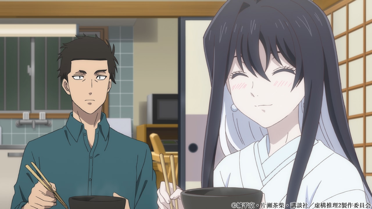 虚構推理 Season2」新PV公開、悠木碧演じる雪女と古川慎演じる室井の