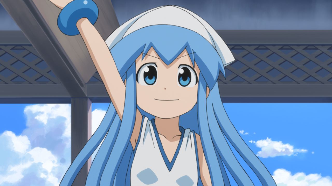 アニメ「侵略！イカ娘」より。(c)安部真弘（週刊少年チャンピオン）／海の家れもん