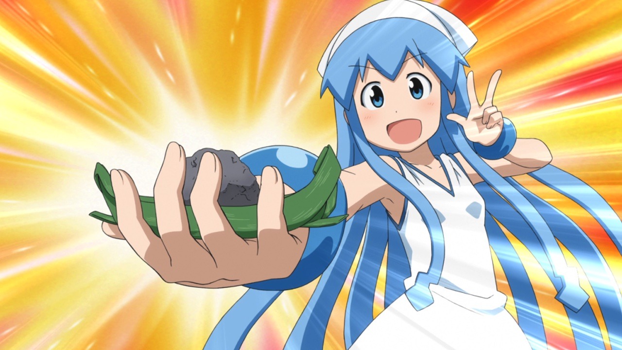 アニメ「侵略!? イカ娘」より。(c)安部真弘（週刊少年チャンピオン）／海の家れもん2号店