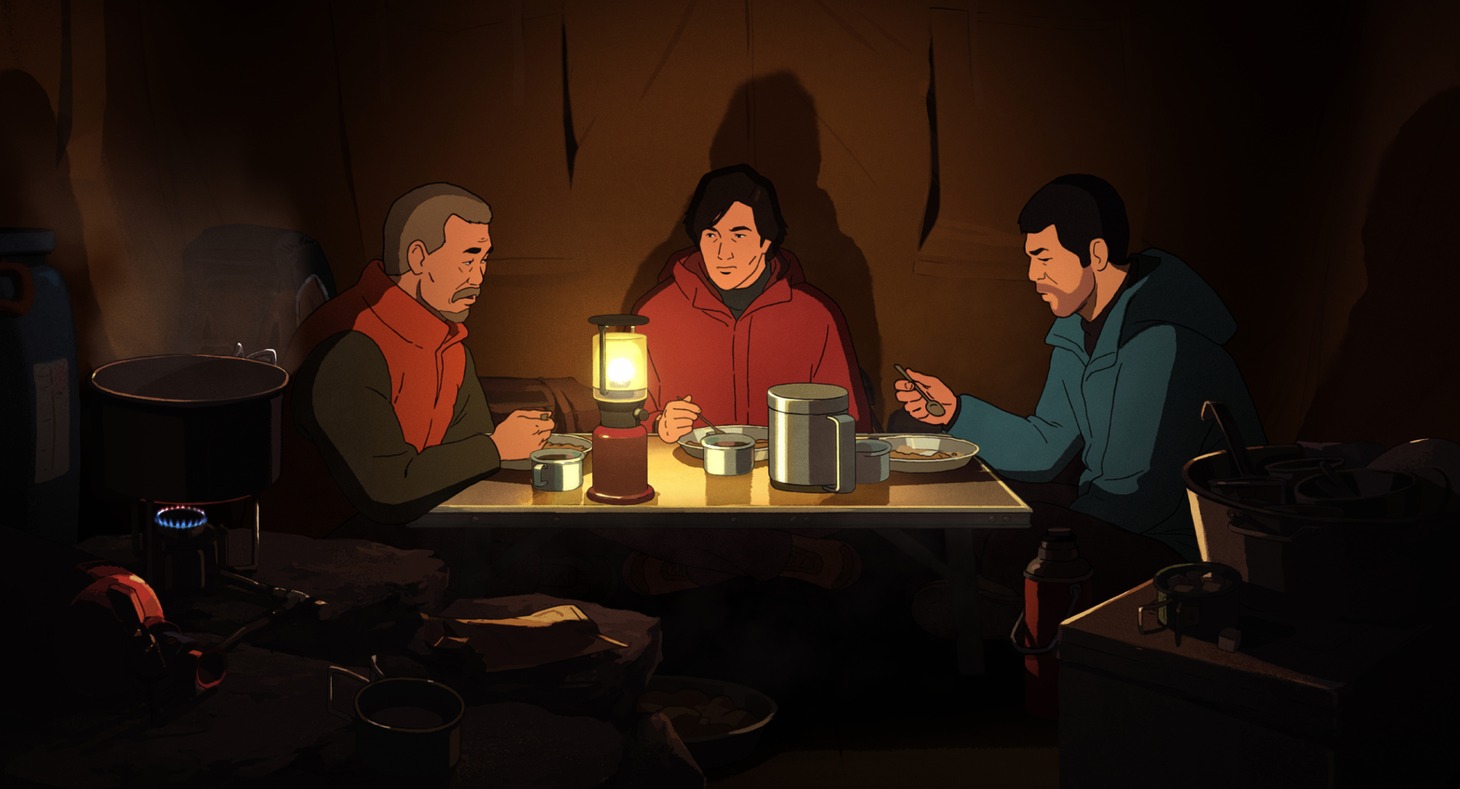 アニメ映画「神々の山嶺」場面カット