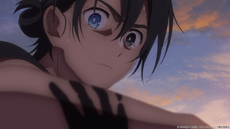 TVアニメ「サマータイムレンダ」第13話の場面カット。 (c)田中靖規／集英社・サマータイムレンダ製作委員会