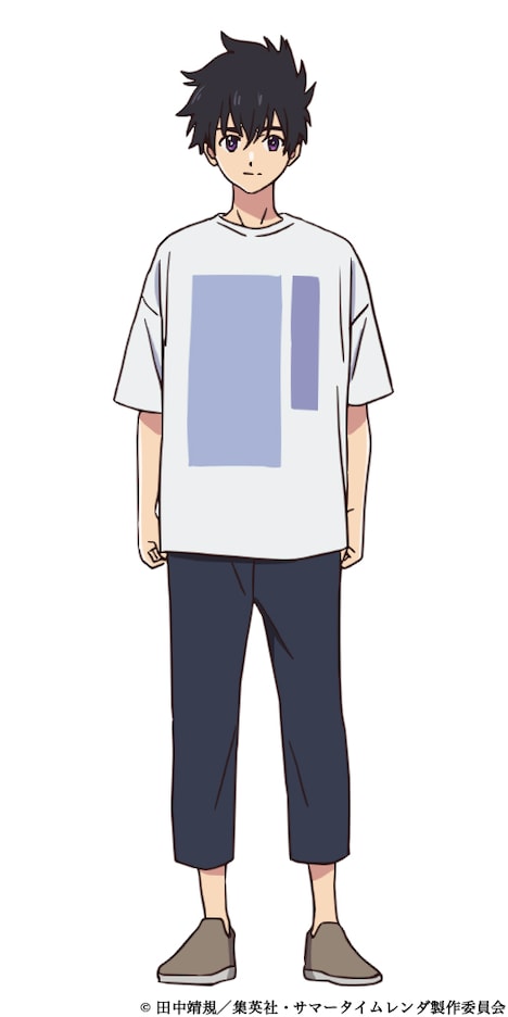 南方竜之介（CV：三瓶由布子）ひづるの双子の弟。14年前、タカノス山で死体の状態で見つかっている。現在は人格と記憶がひづるの中に入っており、姉の身体を借りて影と戦っている。 (c)田中靖規／集英社・サマータイムレンダ製作委員会