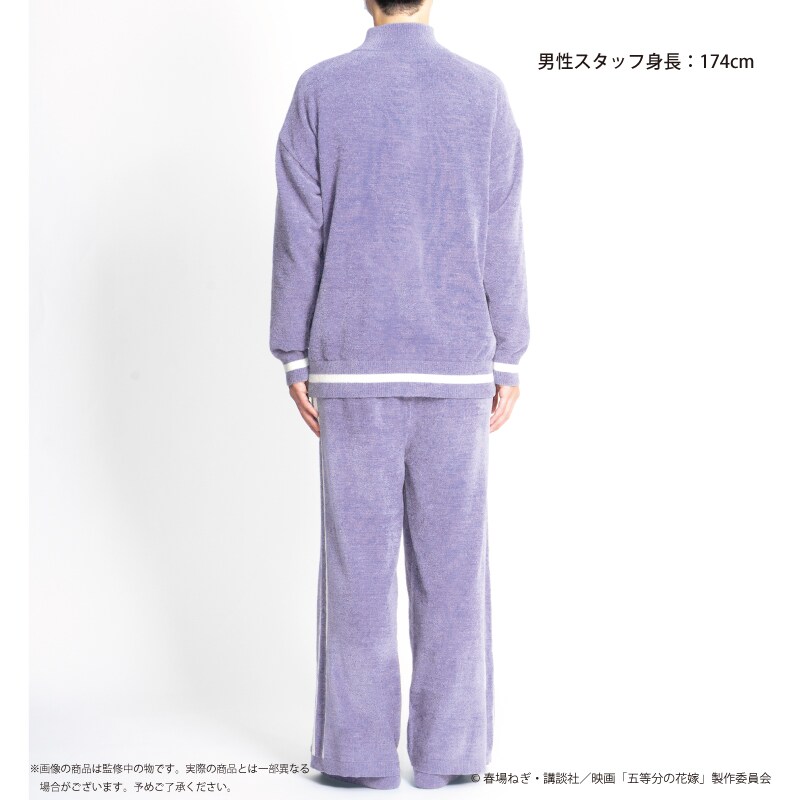 五等分の花嫁」滑らかな肌触りのルームウェア、五つ子の好きな飲み物を