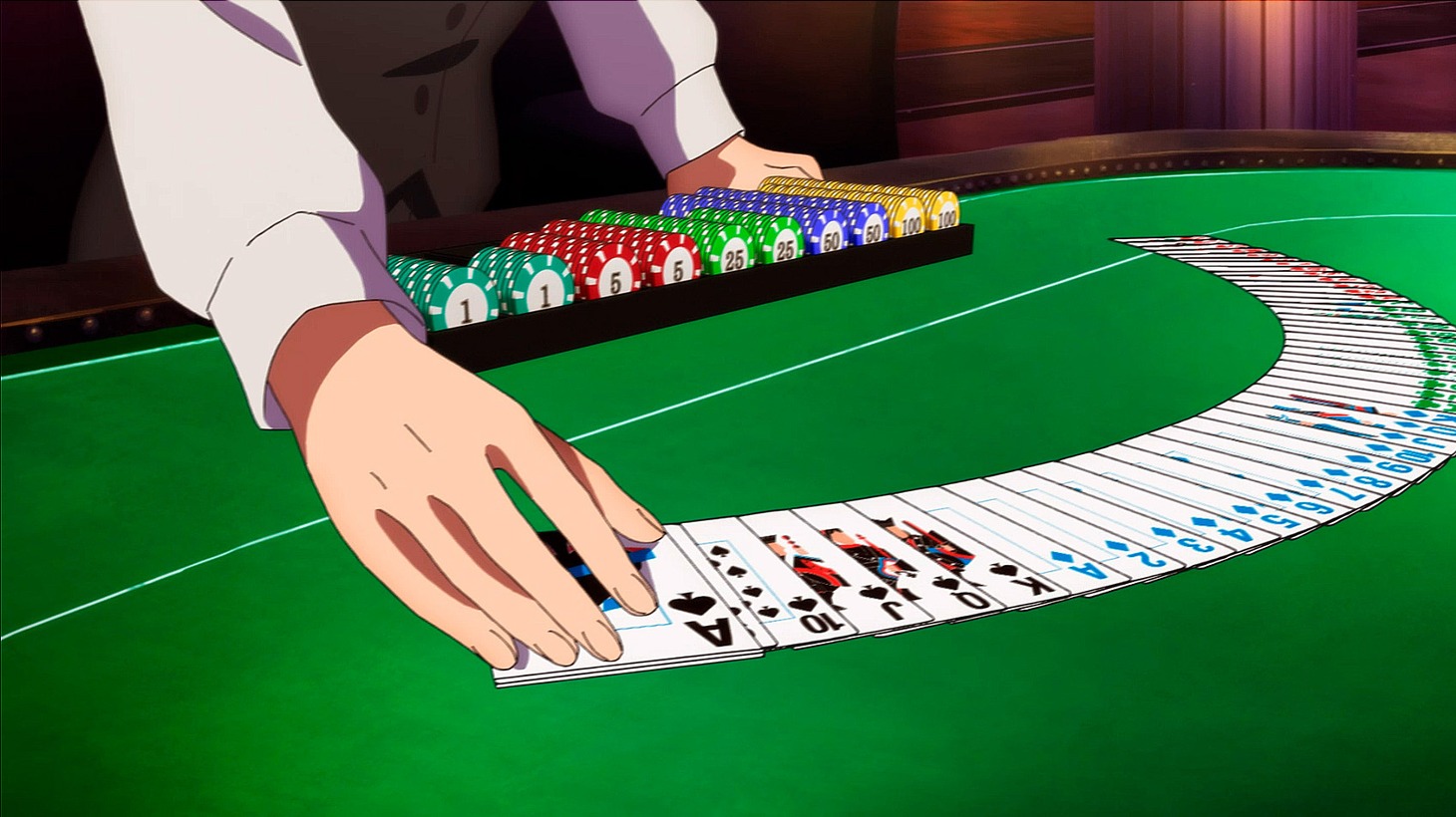 TVアニメ「HIGH CARD」PV第1弾より。