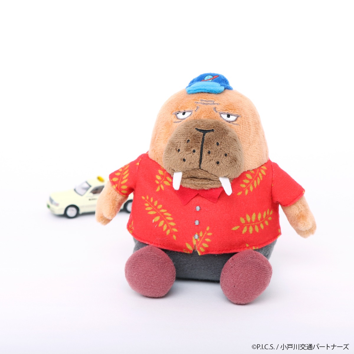 「オッドタクシー」小戸川のぬいぐるみマスコット。