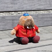 「オッドタクシー」小戸川のぬいぐるみマスコット。