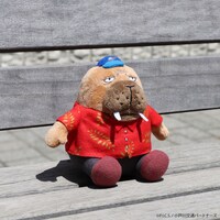 「オッドタクシー」小戸川のぬいぐるみマスコット。