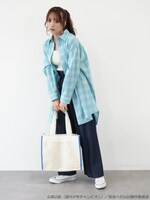 「弱虫ペダル スクエアトートバッグ」使用イメージ