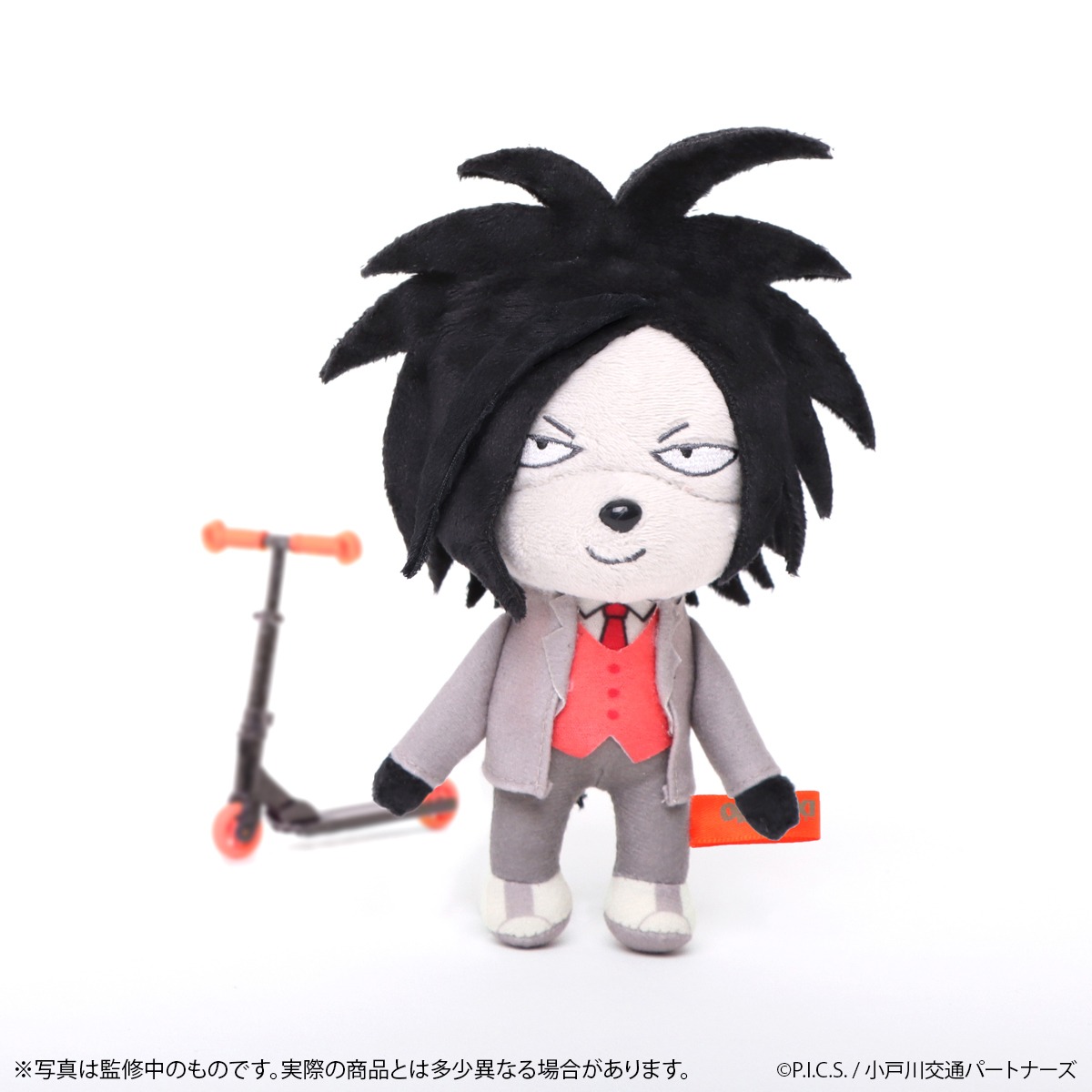 「オッドタクシー」ヤノのぬいぐるみマスコット。