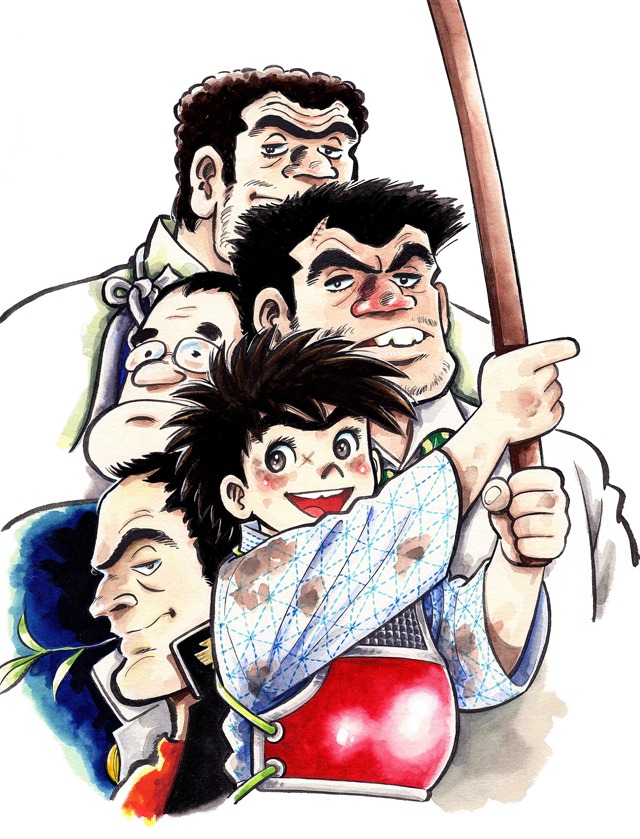 版画「おれは鉄兵」