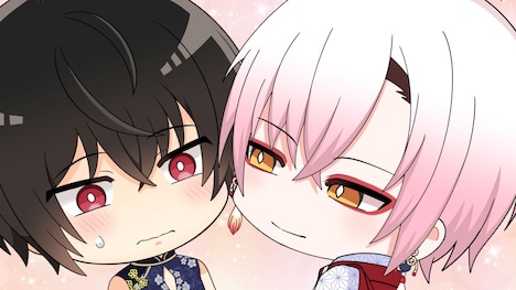 ミニアニメ「『腐男子召喚～異世界で神獣にハメられました～』ミニアニメ3rd.」より。