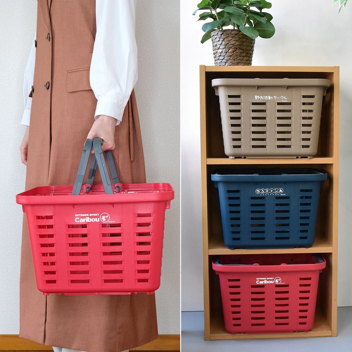 「ゆるキャン△」デザインのスーパーバスケット。