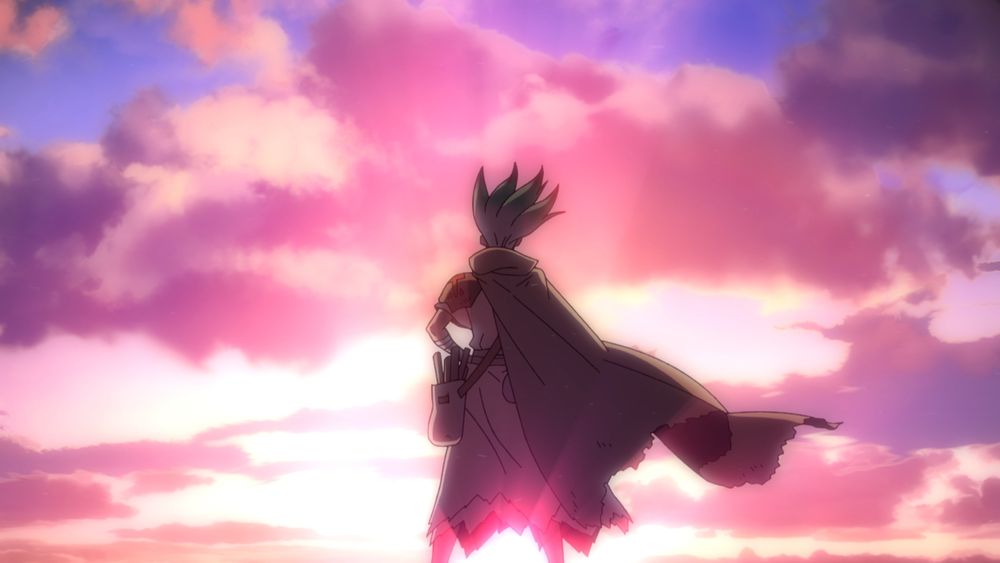TVスペシャル「Dr.STONE 龍水」ノンクレジットオープニング映像より。