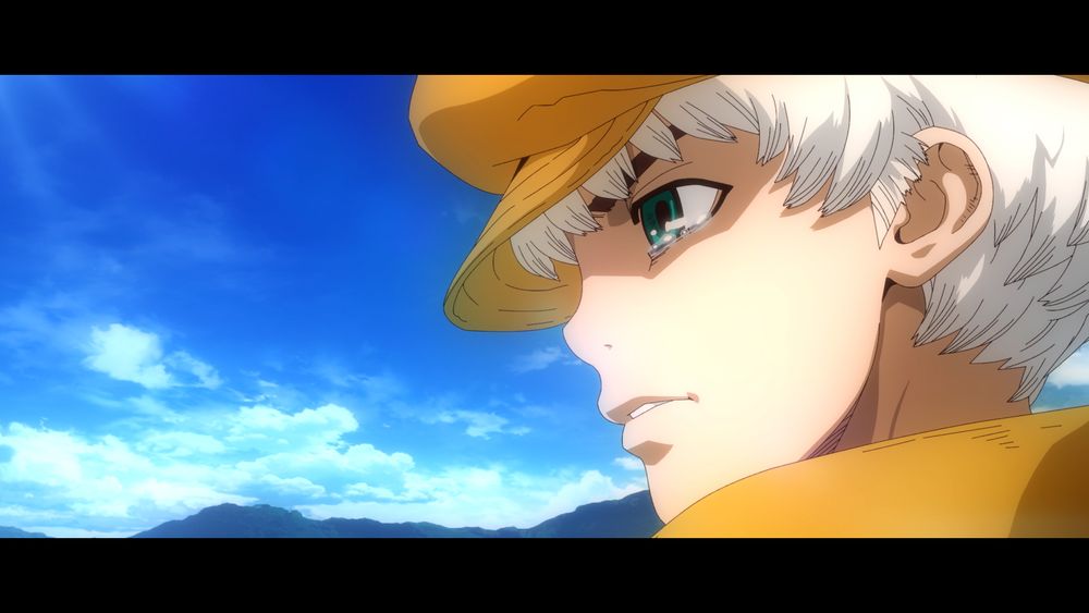 TVスペシャル「Dr.STONE 龍水」ノンクレジットオープニング映像より。