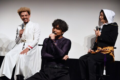 ドラマ「新・信長公記~クラスメイトは戦国武将~」制作発表会見より。