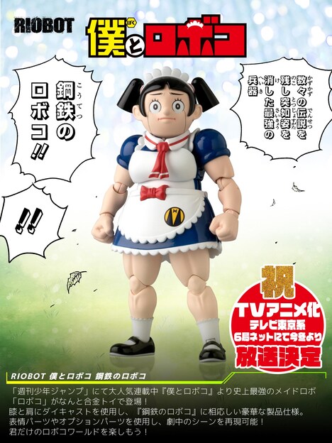 「RIOBOT 僕とロボコ 鋼鉄のロボコ」 (c)宮崎周平/集英社