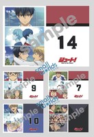 コラボクリアファイル全5種。