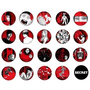 「伊藤潤二作品 ブラインド缶バッジ」全20種