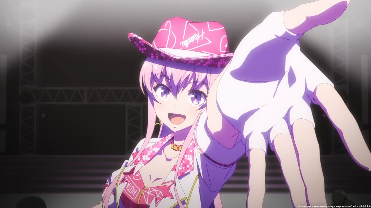 螢のライブシーンより。