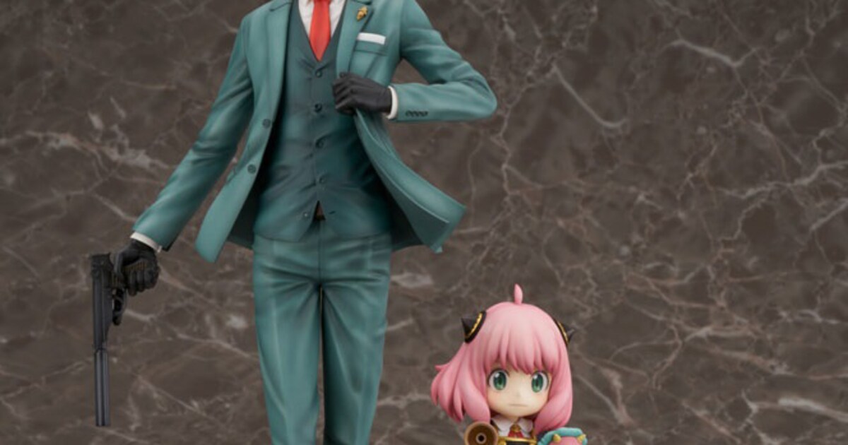 SPY×FAMILY」ロイドとアーニャのフィギュアが揃って登場、ヨルも展開 