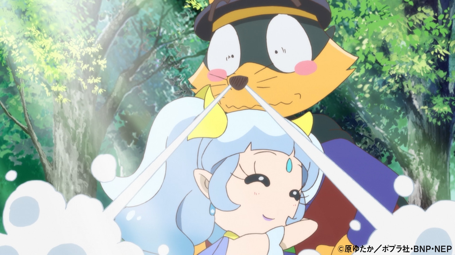 オリジナルアニメ「かいけつゾロリと水のおひめさま」の場面カット。