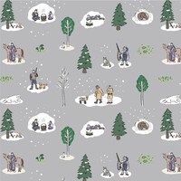 「ゴールデンカムイ」のコラボグッズの柄。