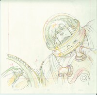 「『王立宇宙軍 オネアミスの翼』展」より。