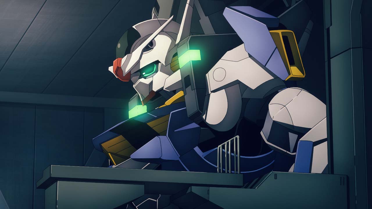 TVアニメ「機動戦士ガンダム 水星の魔女」の本編予告PVより。