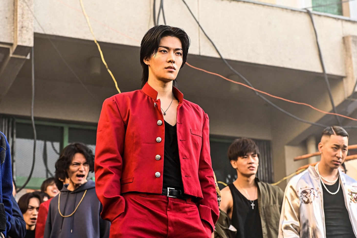 映画「HiGH＆LOW THE WORST X（クロス）」場面写真。