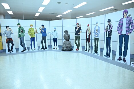 「黒子のバスケ 10th anniversary PARTY!」のギャラリーコーナーより。