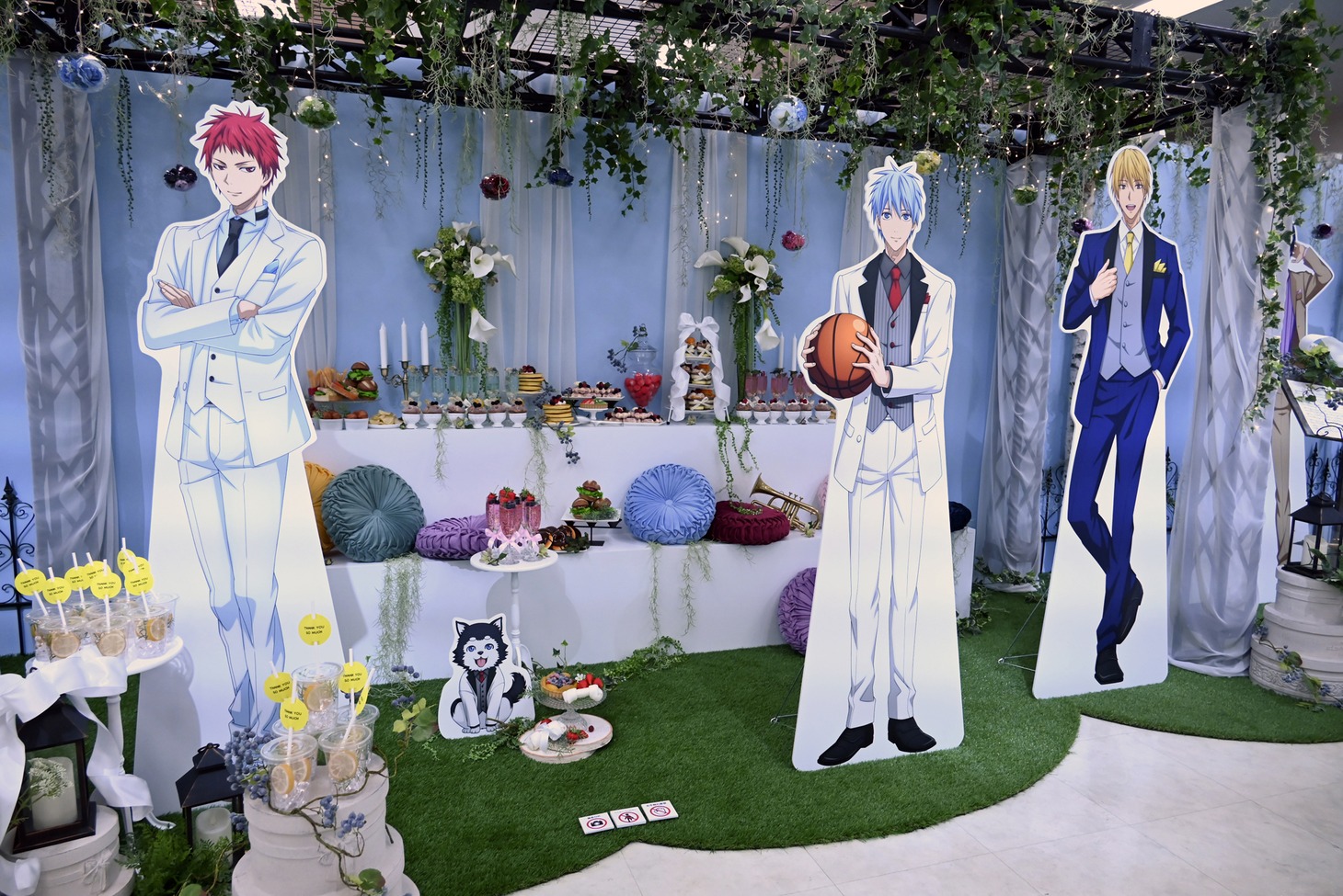 「黒子のバスケ 10th anniversary PARTY!」より、「パーティ会場」のコーナー。