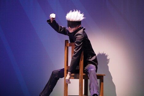 舞台「呪術廻戦」公開ゲネプロの様子。