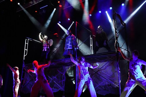 舞台「呪術廻戦」公開ゲネプロの様子。