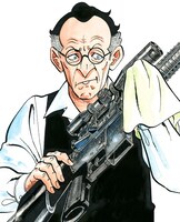 「銃器職人・デイブ」カット (c)さいとう・たかを／さいとう・プロダクション／小学館