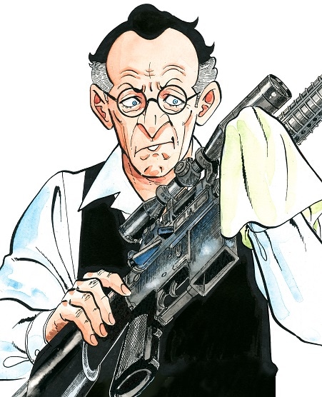 「銃器職人・デイブ」カット (c)さいとう・たかを／さいとう・プロダクション／小学館