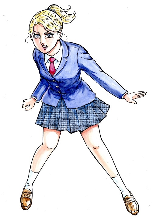 「Gの遺伝子 少女ファネット」カット (c)さいとう・たかを／さいとう・プロダクション／小学館