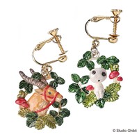 「Donguri Closet もののけ姫 ヤックルとコダマ イヤリング」