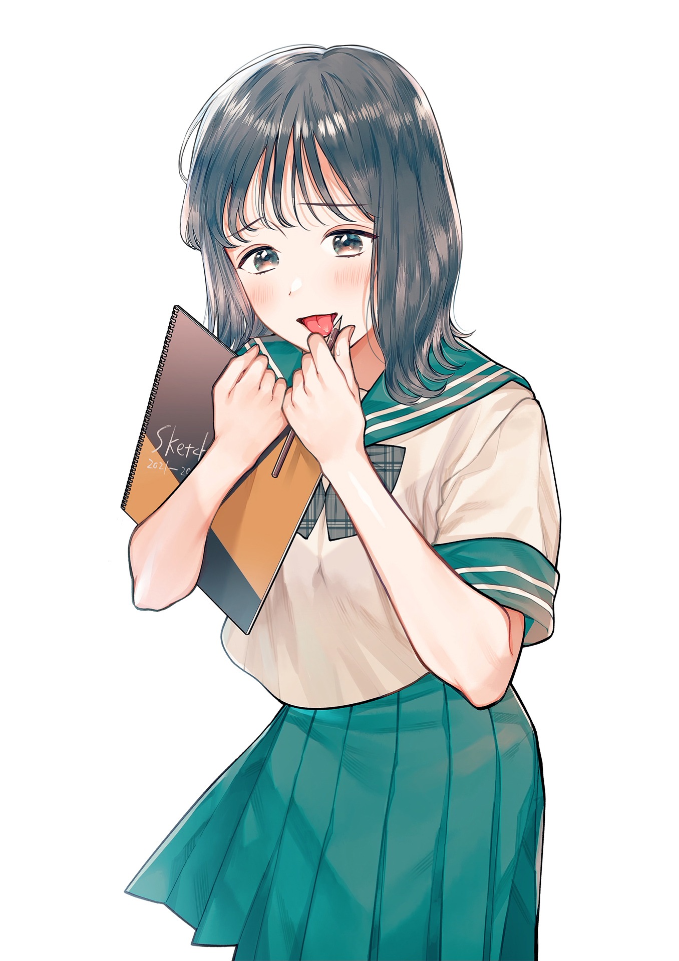 「地獄に堕ちてよ、お兄ちゃん」連載告知イラスト