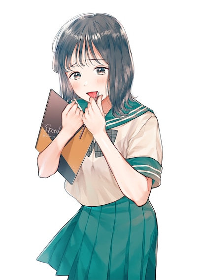 「地獄に堕ちてよ、お兄ちゃん」連載告知イラスト