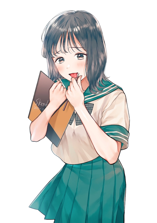 「地獄に堕ちてよ、お兄ちゃん」連載告知イラスト