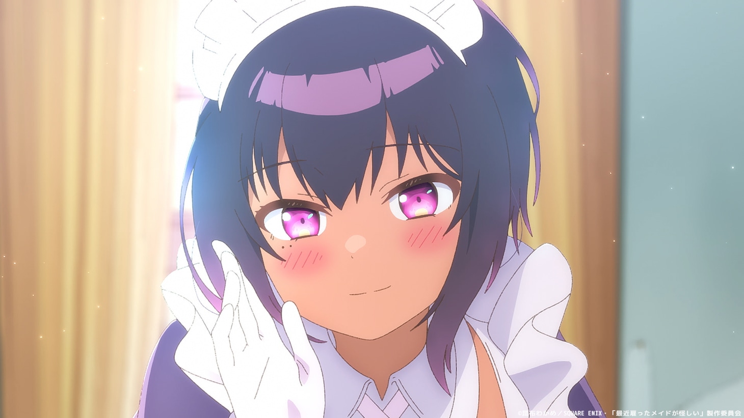 TVアニメ「最近雇ったメイドが怪しい」第2弾PVより。