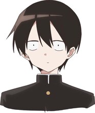 白石純太（CV：河西健吾）
春賀北高校一年。隣にいても気付かれない存在感ゼロの“モブ”男子だが、だからといって何とも思っていないし、変化をあきらめている。人と話す機会が少ないため、話しかけられると挙動不審になってしまいがち。漫画とハンバーグが大好き。