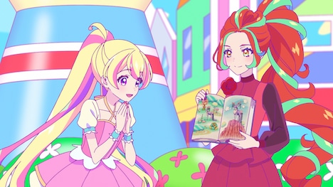 「劇場版アイカツプラネット！」より。(c)2022 BNP/AIKATSU PLANET THE MOVIE