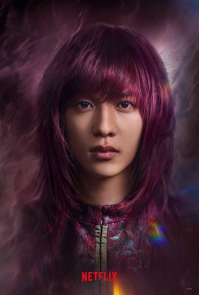 志尊淳扮する蔵馬のキャラクターアート。