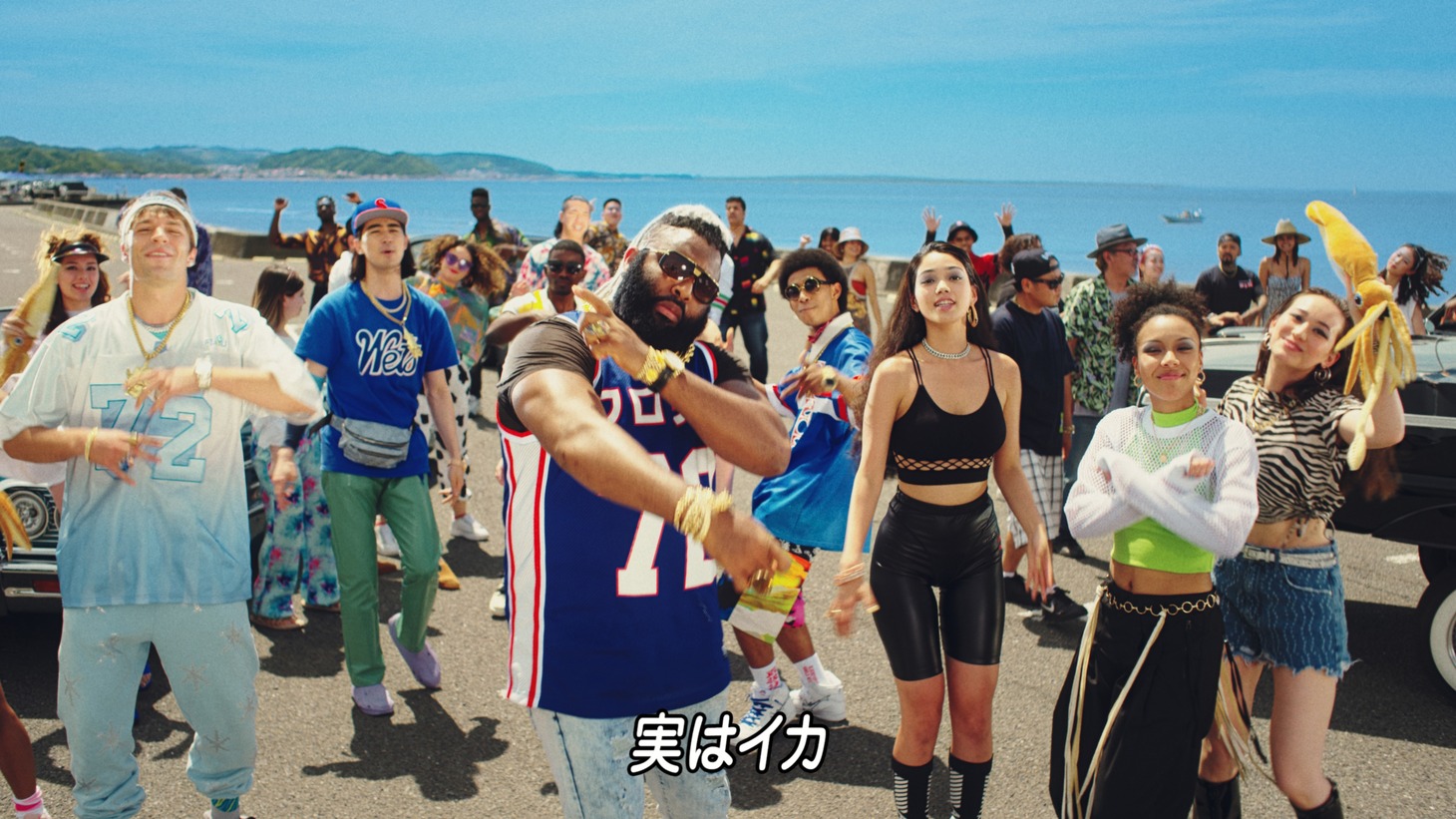 CM「サザエさんと海ラップ篇」より。