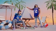 CM「サザエさんと海ラップ篇」より。