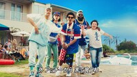 CM「サザエさんと海ラップ篇」より。