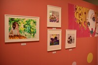 「ご近所物語」に関する展示エリア。 (c)矢沢漫画制作所/集英社