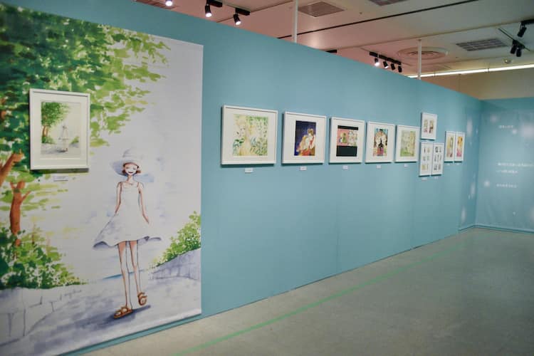 矢沢あい原画展が本日から 展示品は300点 元生徒会副会長の横澤夏子も思い出に浸る イベントレポート コミックナタリー