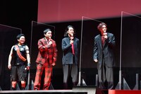 左から山口勝平、せいや、粗品、山田裕貴。